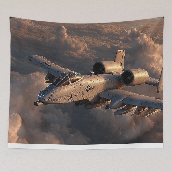 Item preview, Warthog Jet Close Combat Specialist Poster designed and sold by Skyframe Aviation.