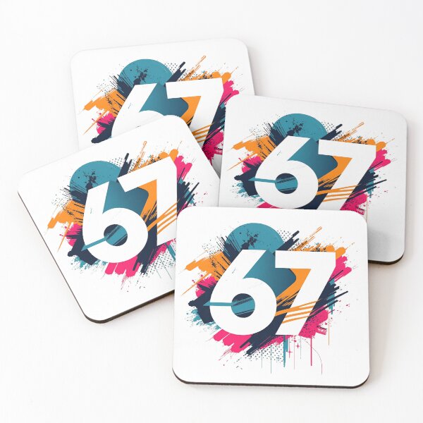 Item preview, Bold Splash Art Number 67 Design designed and sold by PixelKickr.