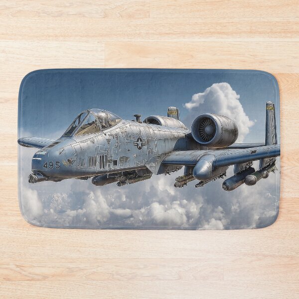 Item preview, A-10 Warthog Iconic Military Jet Poster designed and sold by Skyframe Aviation.