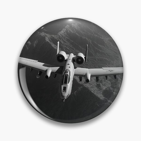 Item preview, A-10 Thunderbolt Flying Over Mountains designed and sold by Skyframe Aviation.