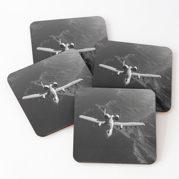 Item preview, A-10 Thunderbolt Flying Over Mountains designed and sold by Skyframe Aviation.
