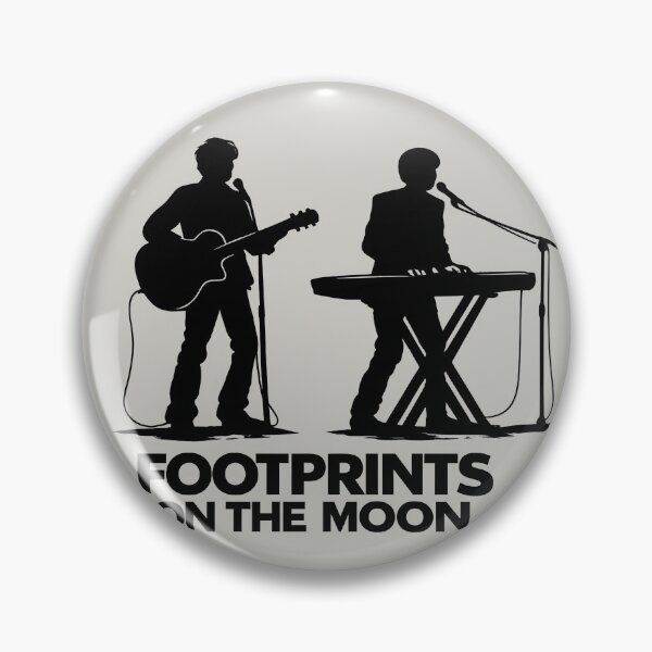 Item preview, Footprints on the moon  designed and sold by WeirdMDK.