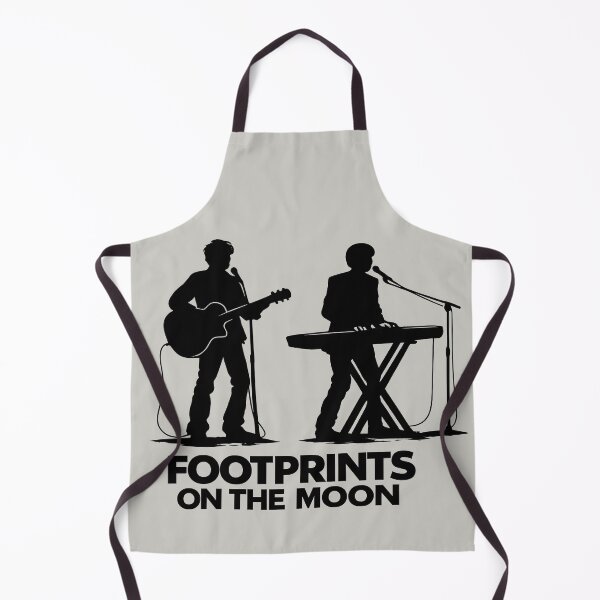 Item preview, Footprints on the moon designed and sold by WeirdMDK.