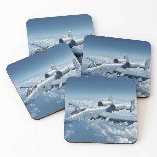 Item preview, A-10 Thunderbolt II Flying Over Clouds designed and sold by Skyframe Aviation.