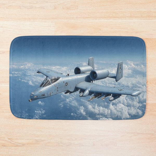 Item preview, A-10 Thunderbolt II Flying Over Clouds designed and sold by Skyframe Aviation.
