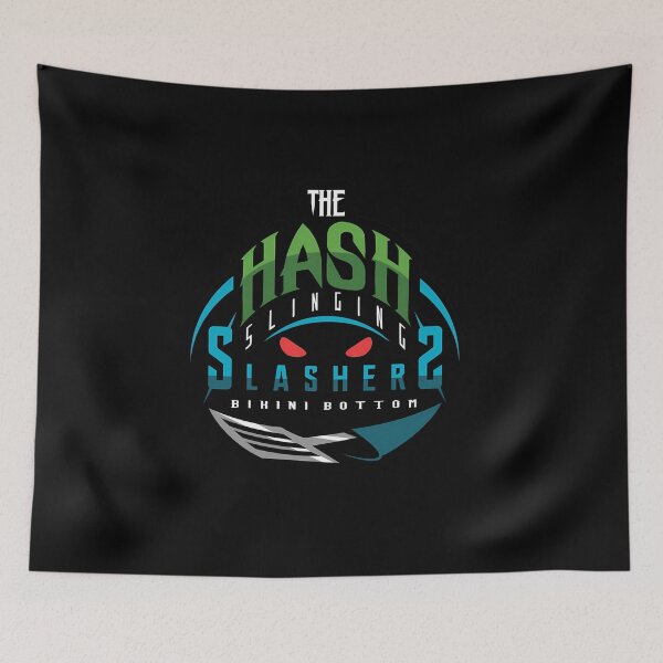 Item preview, Hash Slinging Slashersports Logo designed and sold by DesignsByHarry.
