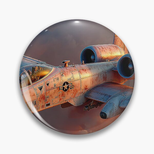 Item preview, Thunderbolt II Rugged Attack Jet Artwork designed and sold by Skyframe Aviation.