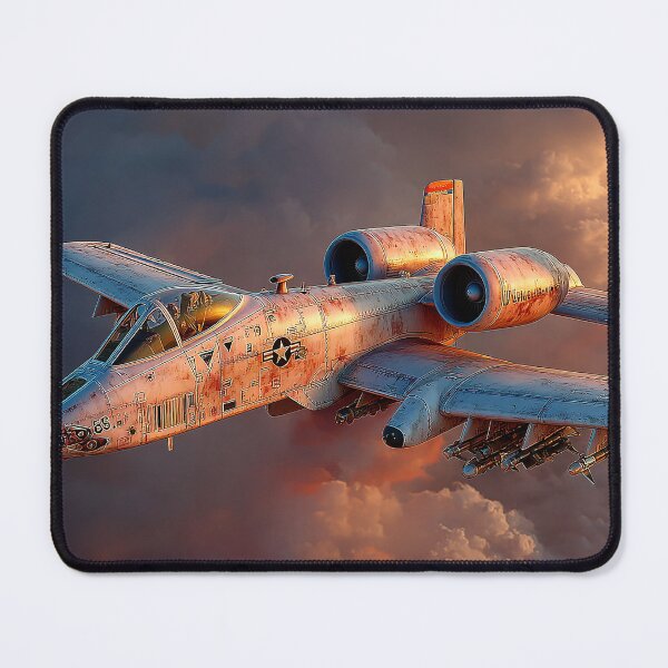 Item preview, Thunderbolt II Rugged Attack Jet Artwork designed and sold by Skyframe Aviation.