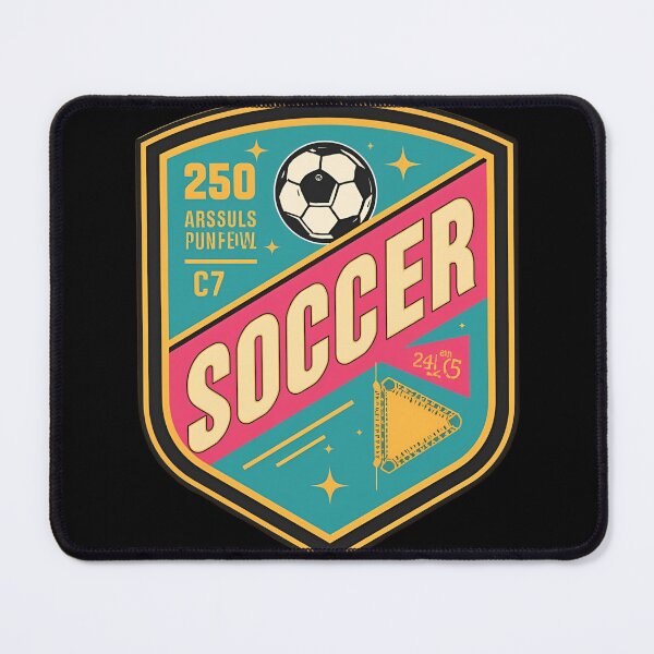 Item preview, Retro Soccer Club Badge Design designed and sold by PixelKickr.