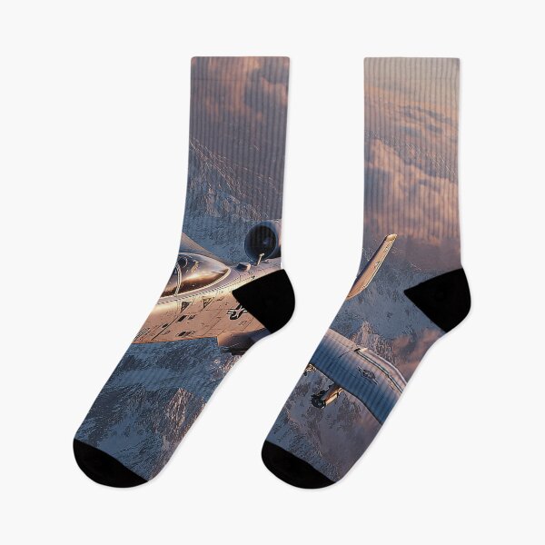 Item preview, Warthog Jet Over Mountains Aviation Poster designed and sold by Skyframe Aviation.