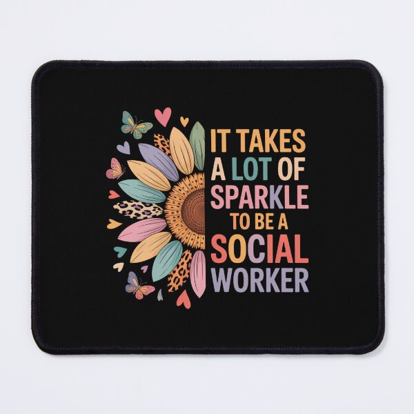 Item preview, Social Worker Flower Motivational designed and sold by lilensgavadur.