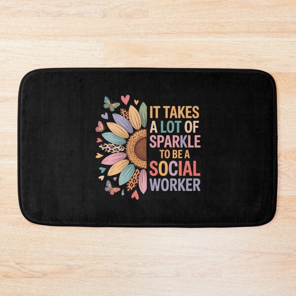 Item preview, Social Worker Flower Motivational designed and sold by lilensgavadur.