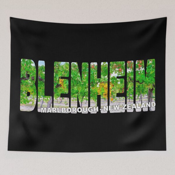 Item preview, BLENHEIM Marlborough New Zealand - Gateway to the Wineries designed and sold by Adam Gormley.