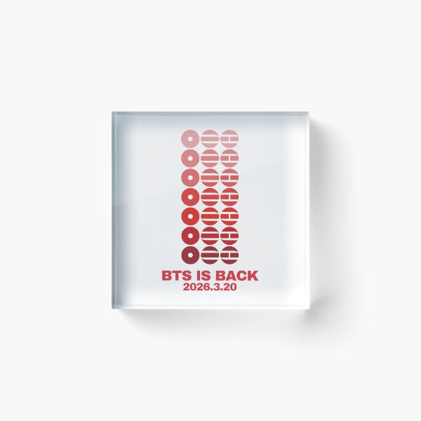 Item preview, BTS Is Back 2026.3.20. #3 designed and sold by EunsooLee.