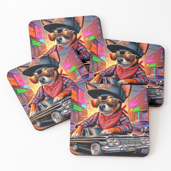 Item preview, Vato Loco Chihuahua  designed and sold by NativeGraffix.