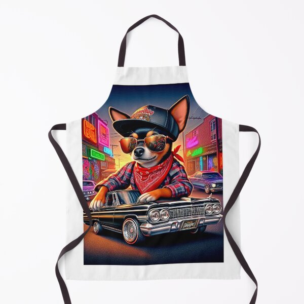 Item preview, Vato Loco Chihuahua  designed and sold by NativeGraffix.