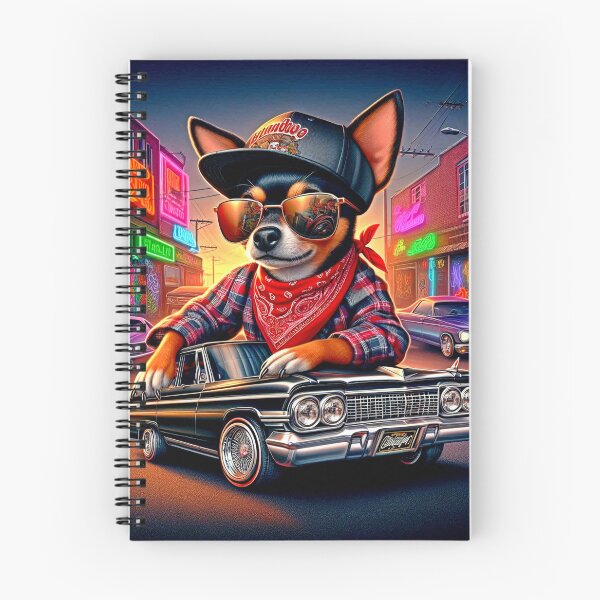 Item preview, Vato Loco Chihuahua  designed and sold by NativeGraffix.