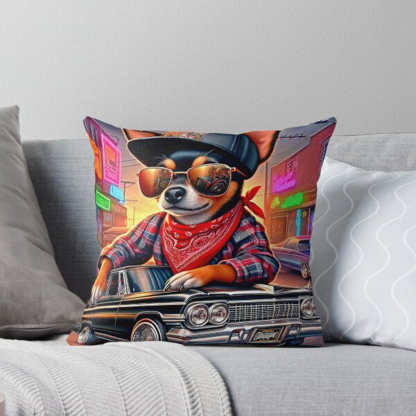 Item preview, Vato Loco Chihuahua  designed and sold by NativeGraffix.