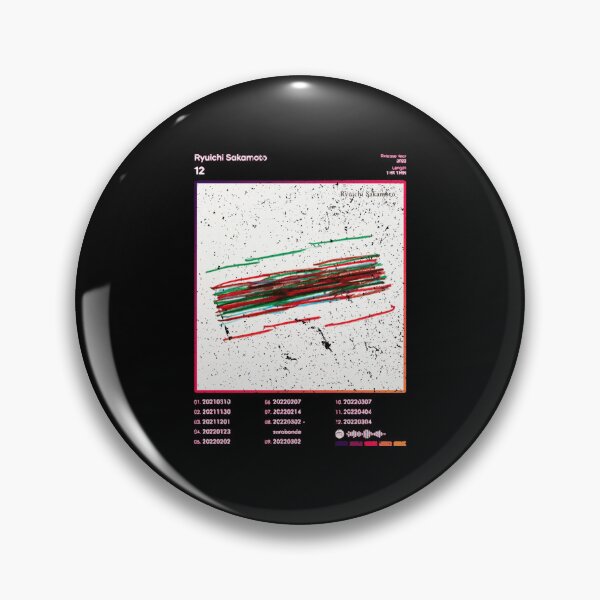 Item preview, Ryuichi Sakamoto - 12 Tracklist Album  designed and sold by Hilmaaswell.