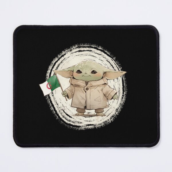 Item preview, BABY YODA ALGERIA FLAG designed and sold by LIS AND MELIVERSO.