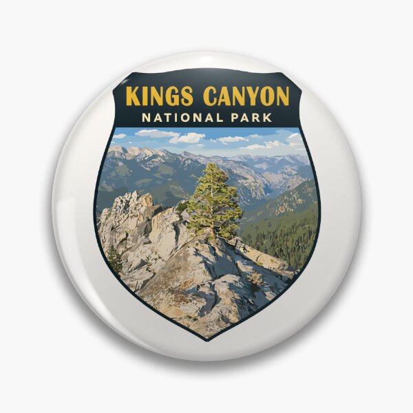 Item preview, Kings Canyon National Park Sticker designed and sold by Gideon Emmerich.