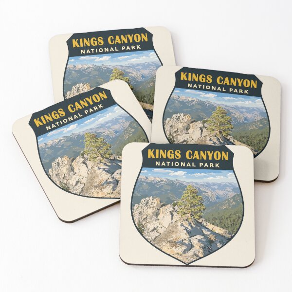 Item preview, Kings Canyon National Park Sticker designed and sold by Gideon Emmerich.