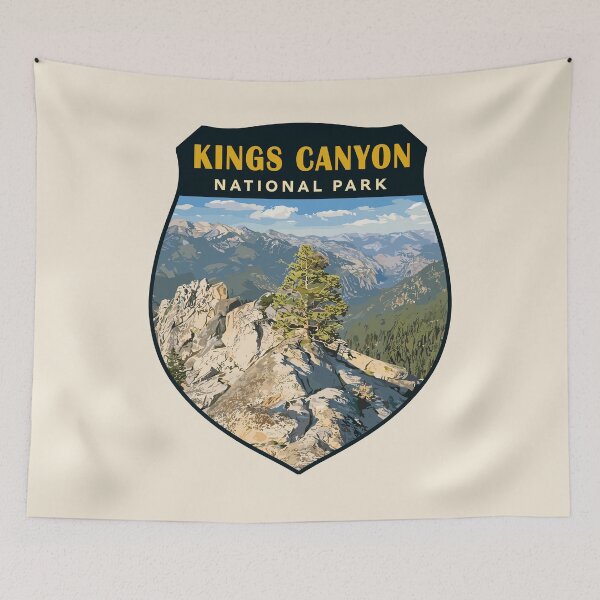 Item preview, Kings Canyon National Park Sticker designed and sold by Gideon Emmerich.