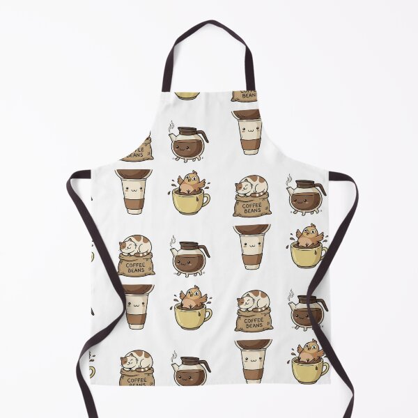 Item preview, Cute Kawaii Coffee and Pets Cartoon Sticker Set designed and sold by NonditStudio.
