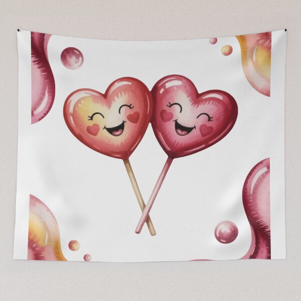 Item preview, Sweet Hearts Candy Love – Cute Valentine Aesthetic designed and sold by CrystalCove11.