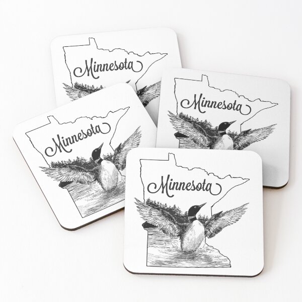 Item preview, Minnesota Loon designed and sold by HellZiggy's Random Things.
