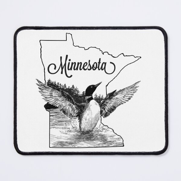 Item preview, Minnesota Loon designed and sold by HellZiggy's Random Things.