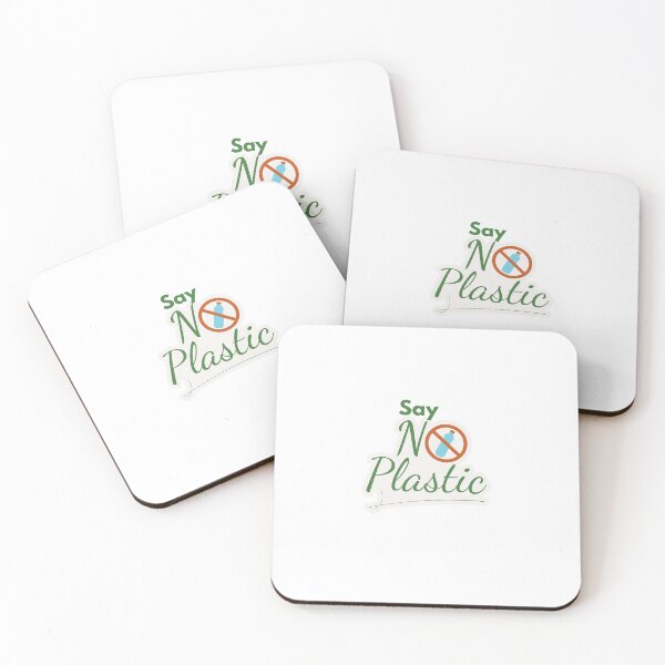 Item preview, No Plastic – Save Our Planet | Eco-Friendly Sustainability Design designed and sold by Fouziaart08.