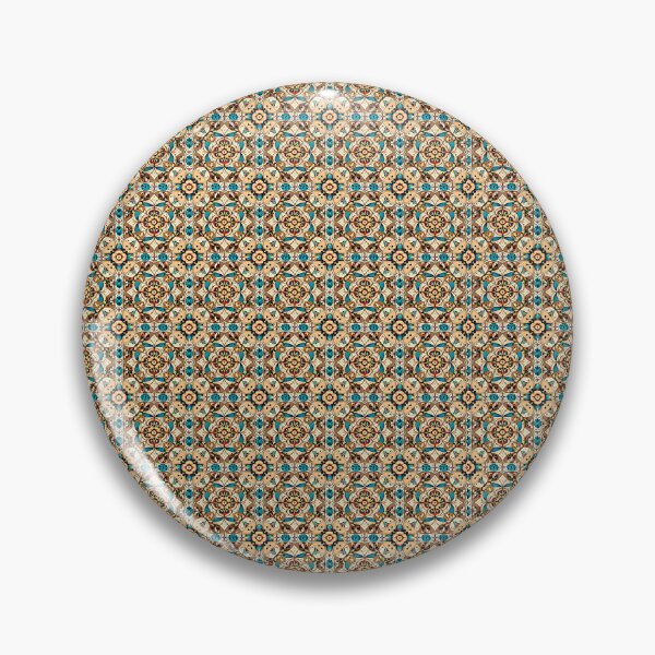 Item preview, Brown Teal Regal Carousel Mandala Design Grand Fair 3X designed and sold by Zeporas Castle.