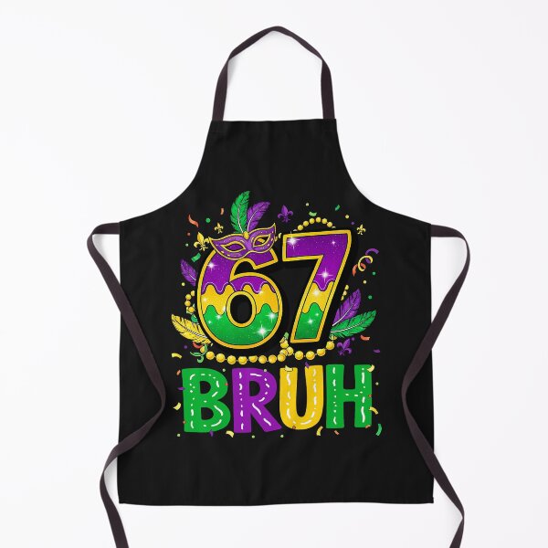 Item preview, Bruh 67 Six Seven 6 7 Meme Funny Mardi Gras Kids Men Women designed and sold by ArleneRowe.