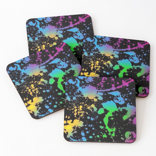 Item preview, Vibrant Paint Splash Pattern Designs designed and sold by Solarstorm-1.
