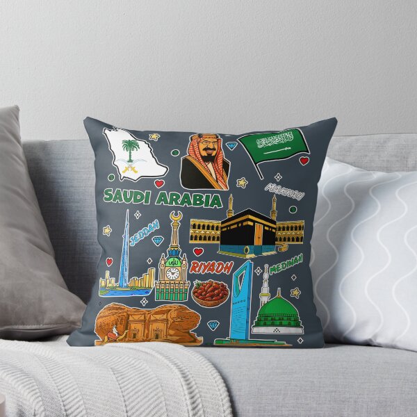 Item preview, Saudi Arabia Heritage & Landmarks, Ultimate Sticker Collage designed and sold by mashmosh.