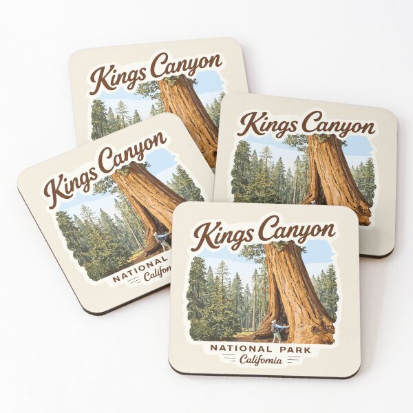 Item preview, Kings Canyon National Park Sticker designed and sold by Gideon Emmerich.