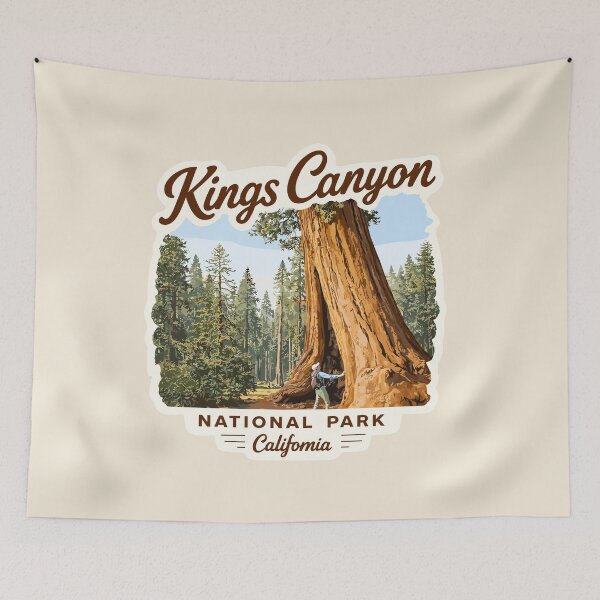 Item preview, Kings Canyon National Park Sticker designed and sold by Gideon Emmerich.