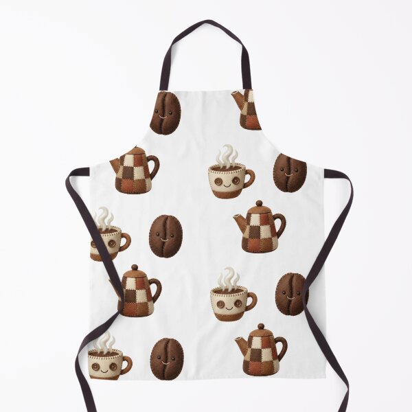 Item preview, Adorable Handcrafted Felt Coffee and Tea Plushie Set designed and sold by NonditStudio.