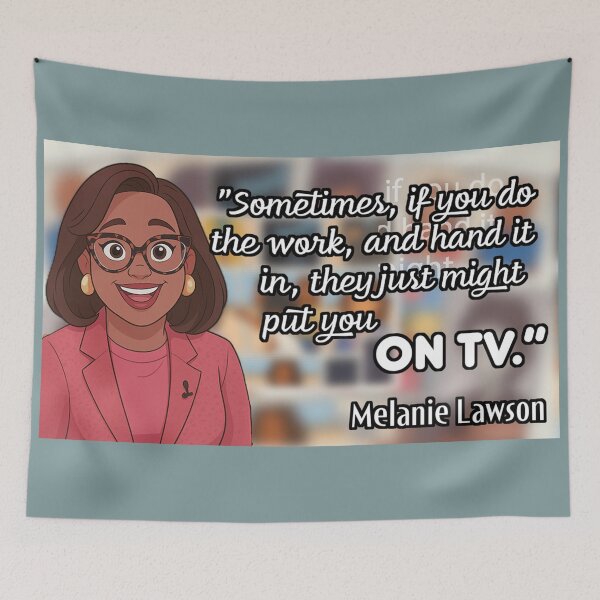 Item preview, Melanie Lawson, on work designed and sold by topstorycreative.