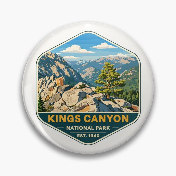 Item preview, Kings Canyon National Park Sticker designed and sold by Gideon Emmerich.