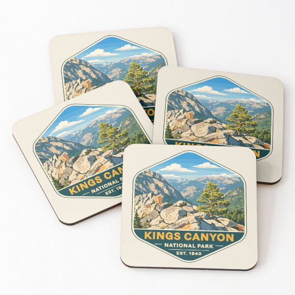 Item preview, Kings Canyon National Park Sticker designed and sold by Gideon Emmerich.