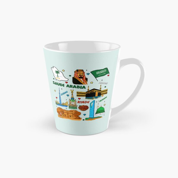 Item preview, Saudi Arabia Heritage & Modernity, Vibrant Cultural Icons designed and sold by mashmosh.