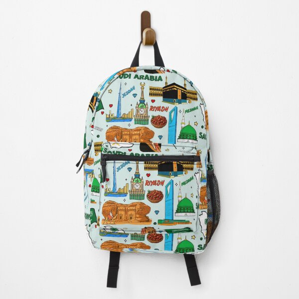 Item preview, Saudi Arabia Heritage & Modernity, Vibrant Cultural Icons designed and sold by mashmosh.