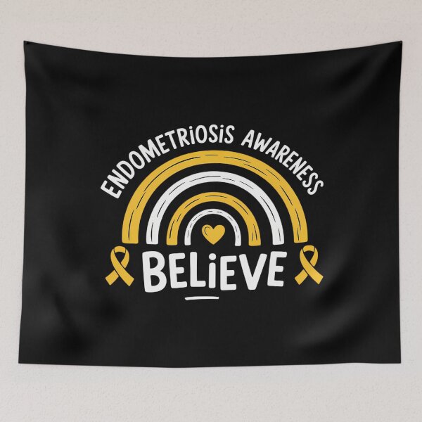 Item preview, Believe Endometriosis Awareness Month Endometriosis designed and sold by comptorasunfia.