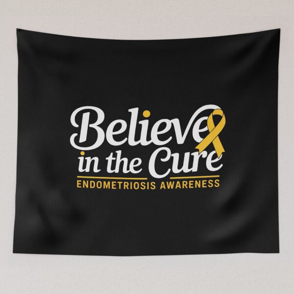 Item preview, Believe In The Cure Endometriosis Awareness Month Ribbon designed and sold by comptorasunfia.
