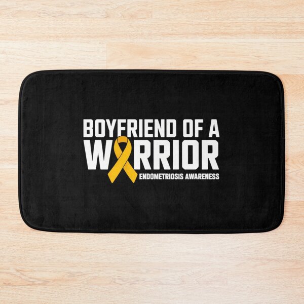 Item preview, Boyfriend of a Warrior Endometriosis Awareness designed and sold by comptorasunfia.