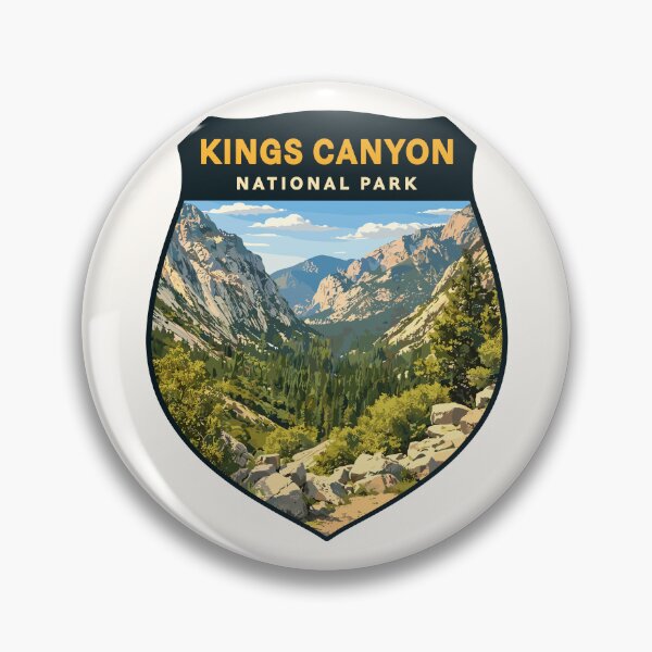 Item preview, Kings Canyon National Park Sticker designed and sold by Gideon Emmerich.