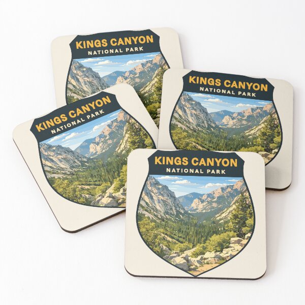 Item preview, Kings Canyon National Park Sticker designed and sold by Gideon Emmerich.