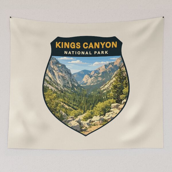 Item preview, Kings Canyon National Park Sticker designed and sold by Gideon Emmerich.